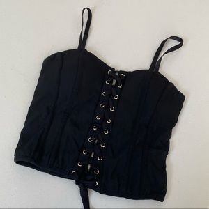 Lace up corset top from Fashionova
